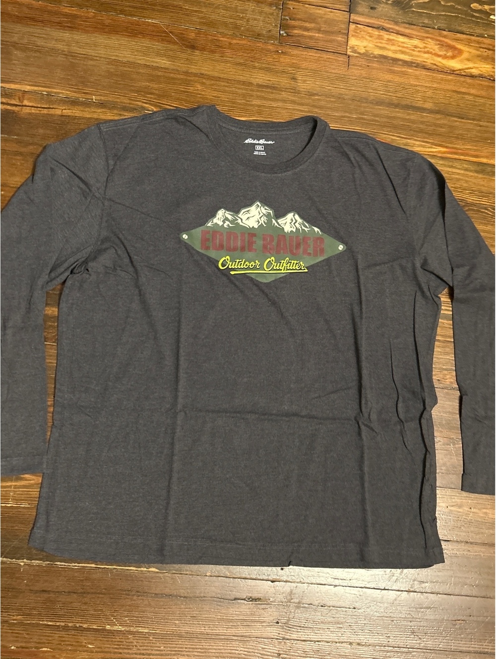 Eddie Bauer Outdoor Outfitter Long Sleeve T-Shirt XXL